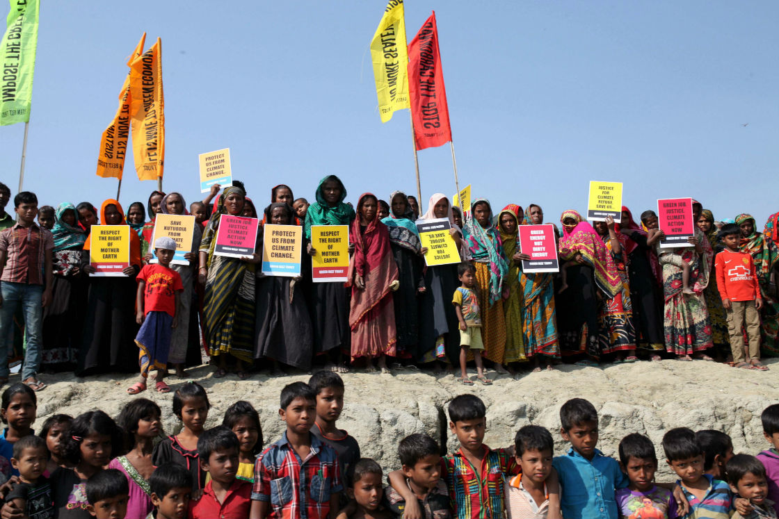 Vítimas da crise climática em Bangladesh: novo relatório do IPCC aponta para futuro distópico com clima provocando aumento extremo da desigualdade (Foto: ONU)