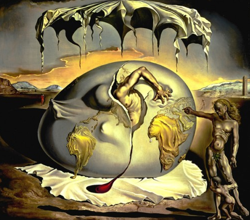 "Geopoliticus child", de Salvador Dalí