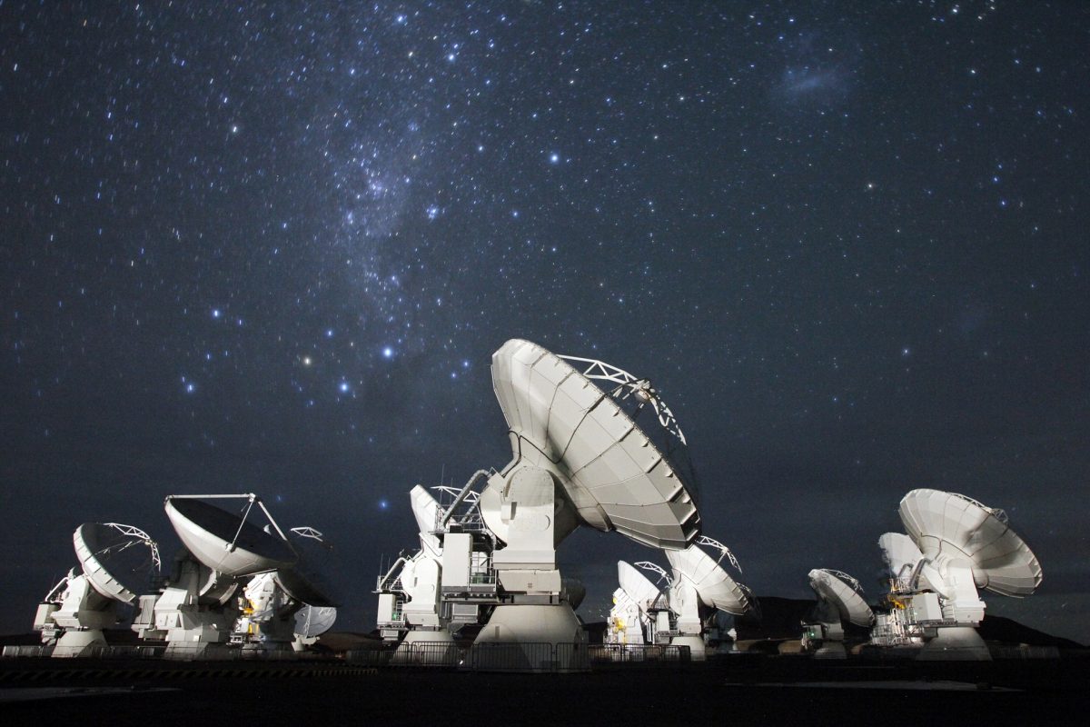O projeto Sonidos de ALMA – a sigla vem de Atacama Large Millimiter Array, é a maior rede de telescópios do mundo