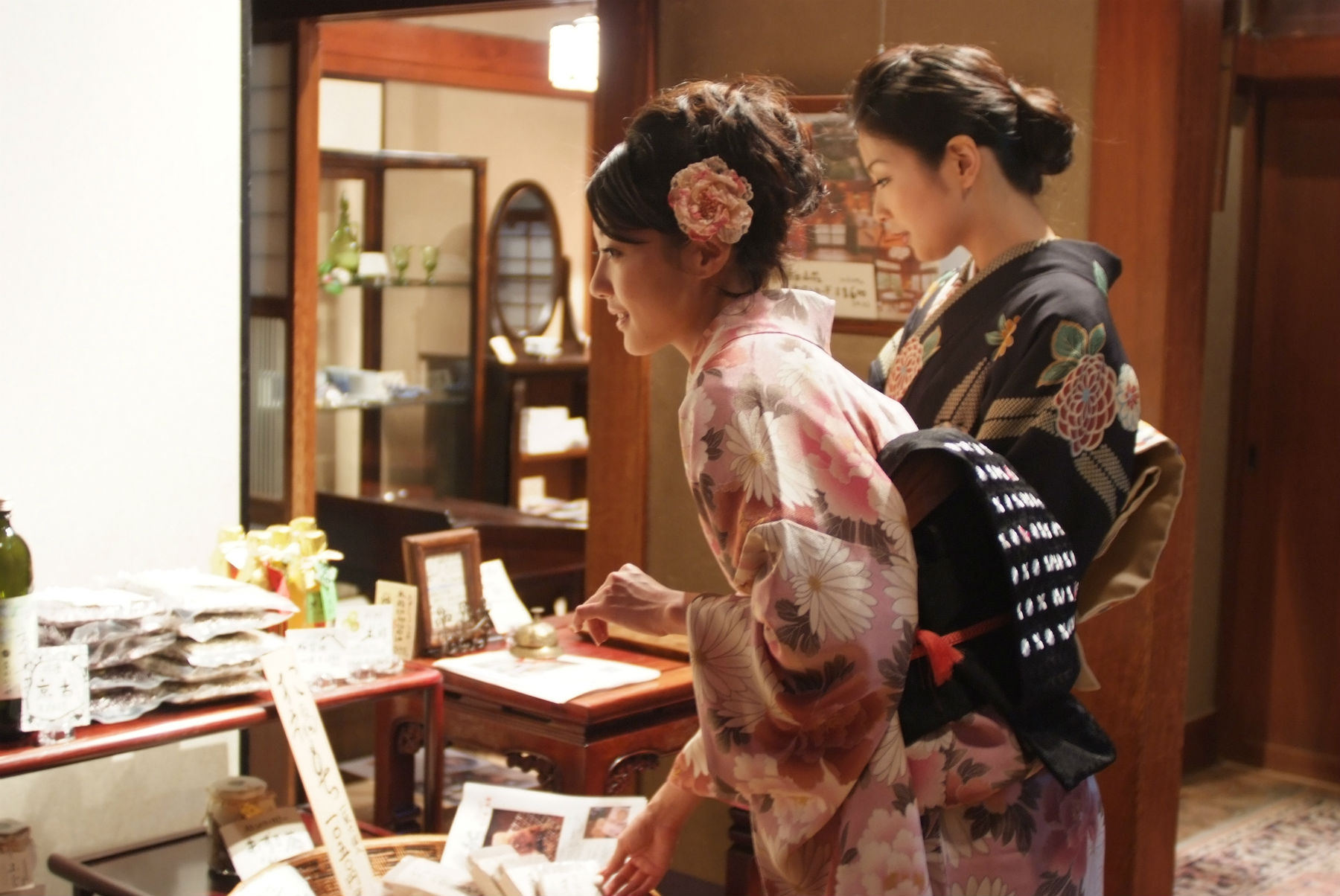 Compras em Gion, o distrito das geishas