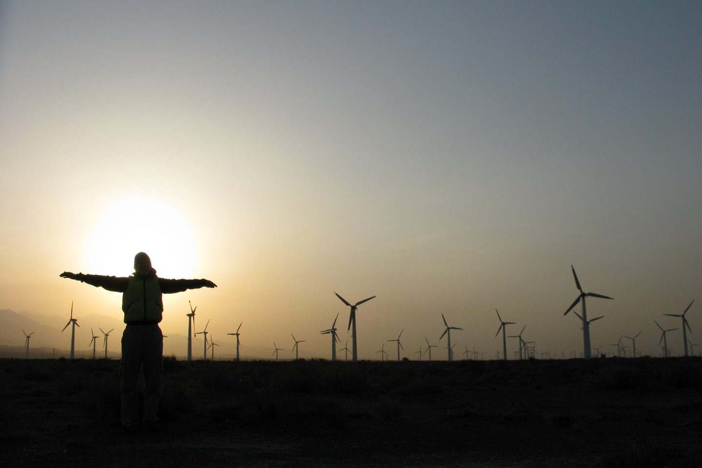Dabancheng Wind Farm, Xinjiang, China