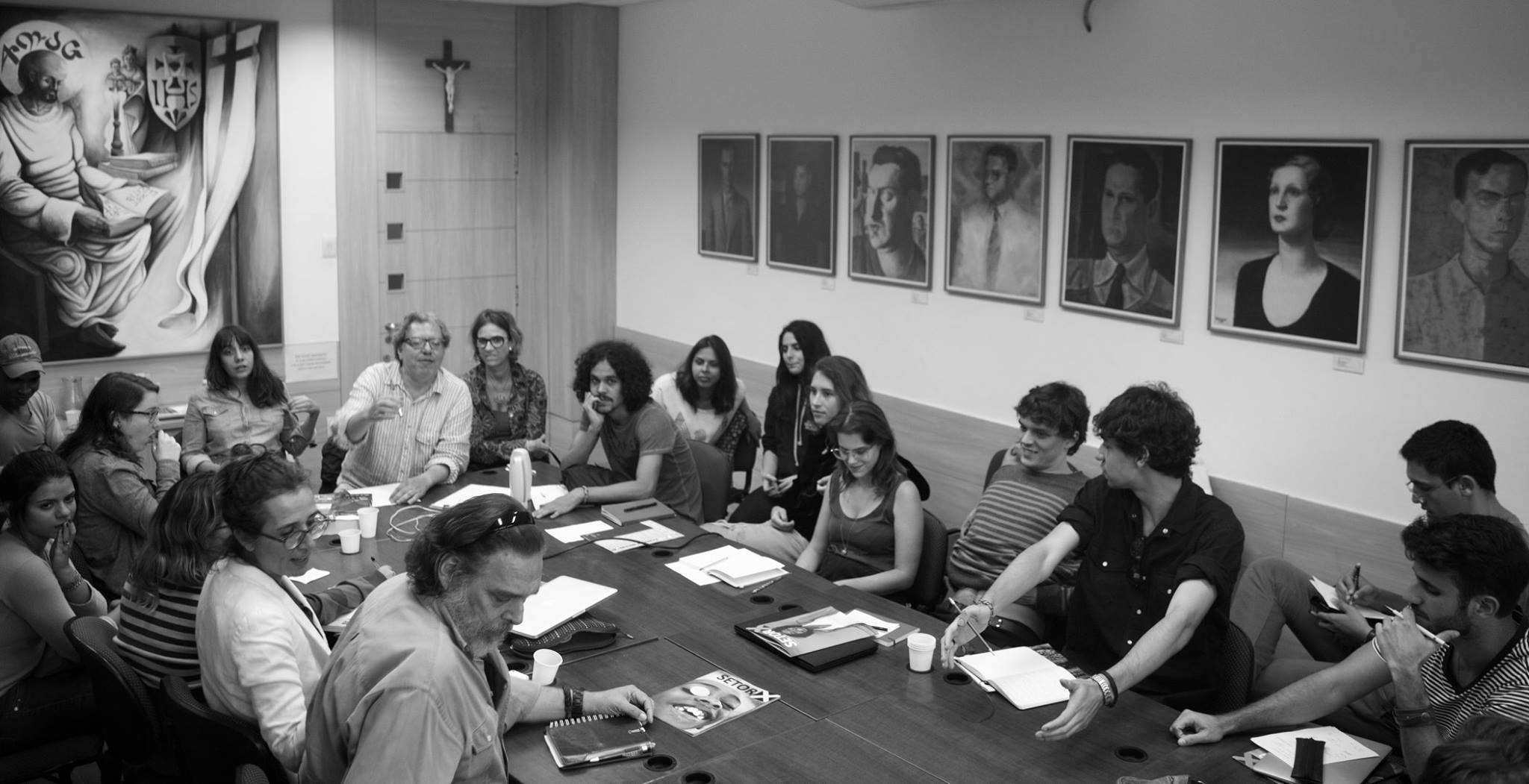 Reunião da "Setor X" na PUC-Rio