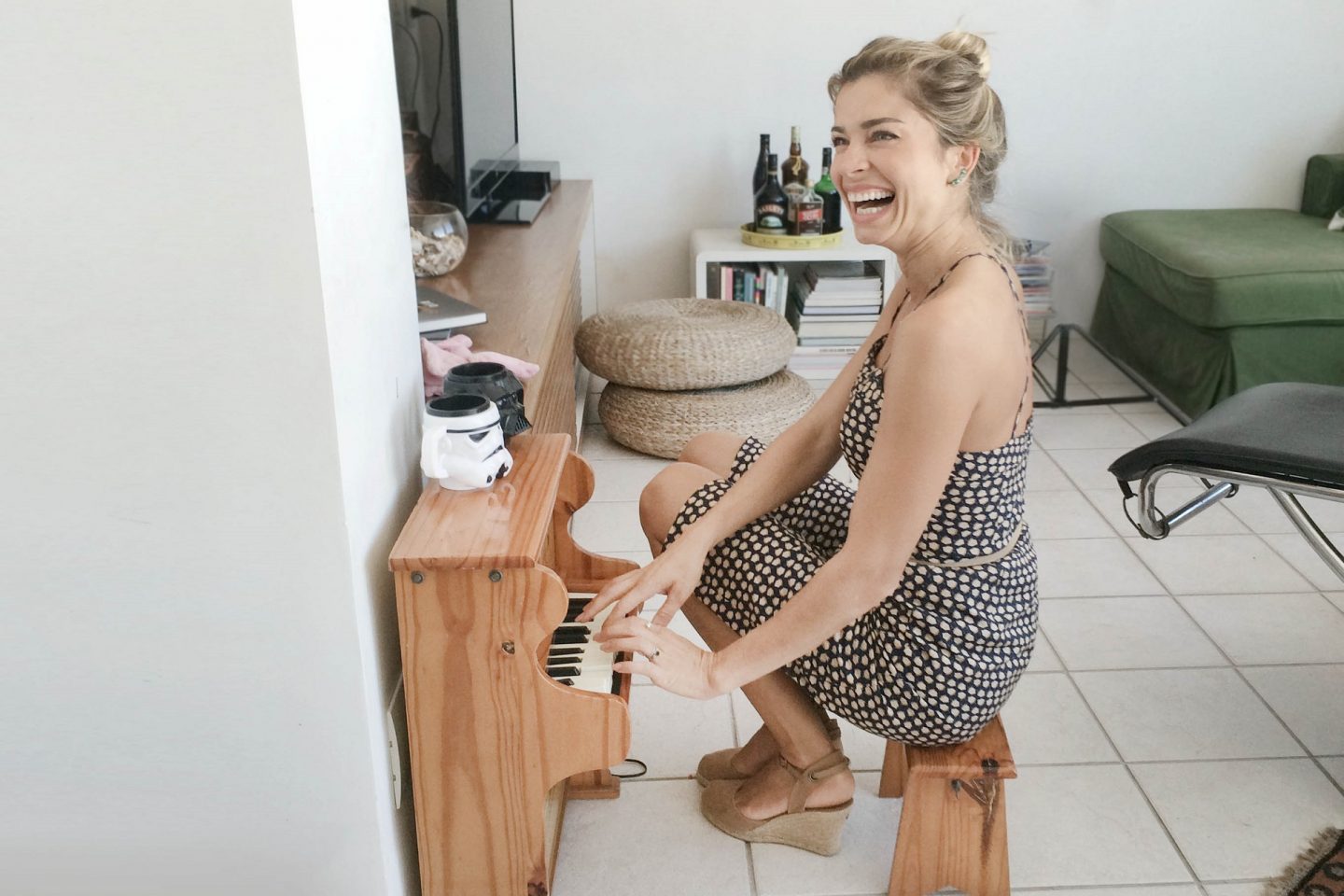 Grazi Massafera: “Quando era criança sonhava em ter um piano desses!”