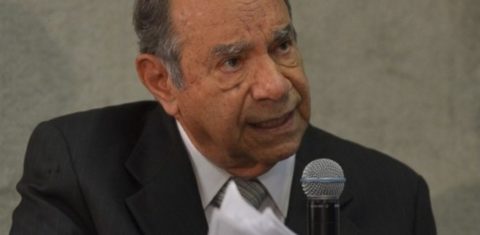 O coronel Ustra em depoimento na Comissão da Verdade, em 2013