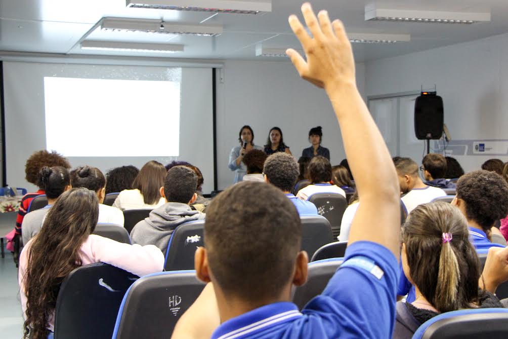 Debate em escola no Rio de Janeiro