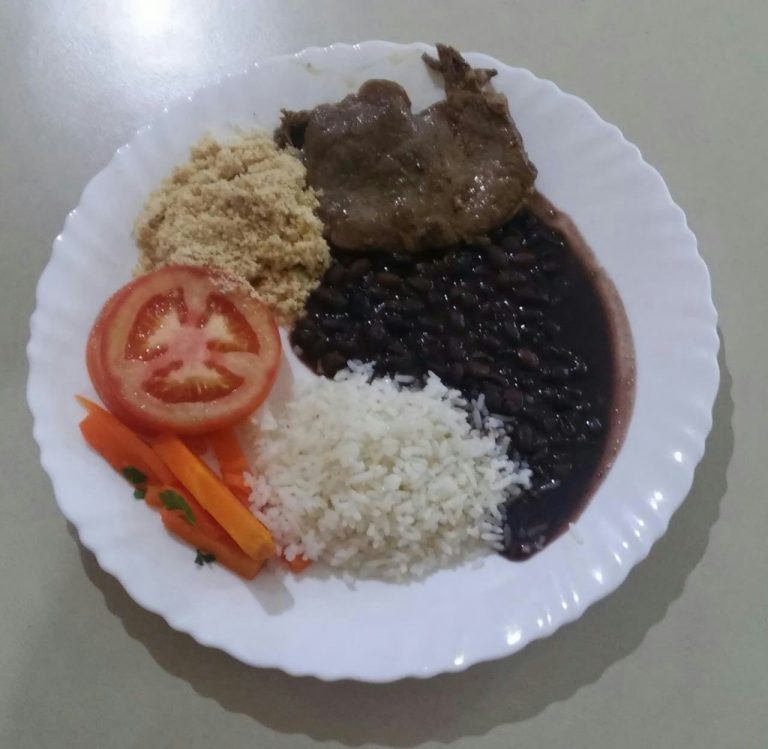 Vilões, como feijão, farofa e cenoura, com carne bovina e arroz (aumentos moderados) e tomate, em baixa