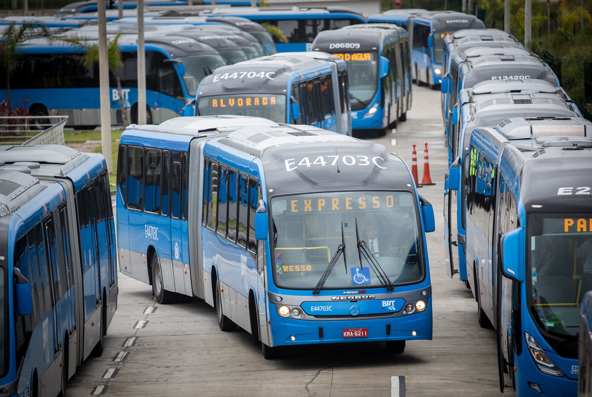 Os BRTs chegam às Olimpíadas funcionando em três corredores: o Transoeste, o Transcarioca e o Transolímpica