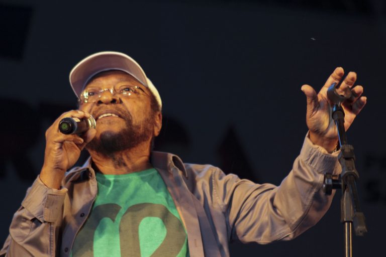 Martinho da Vila, durante um show em São Paulo no início do ano. O cantor e compositor deve terminar a faculdade aos 80 anos