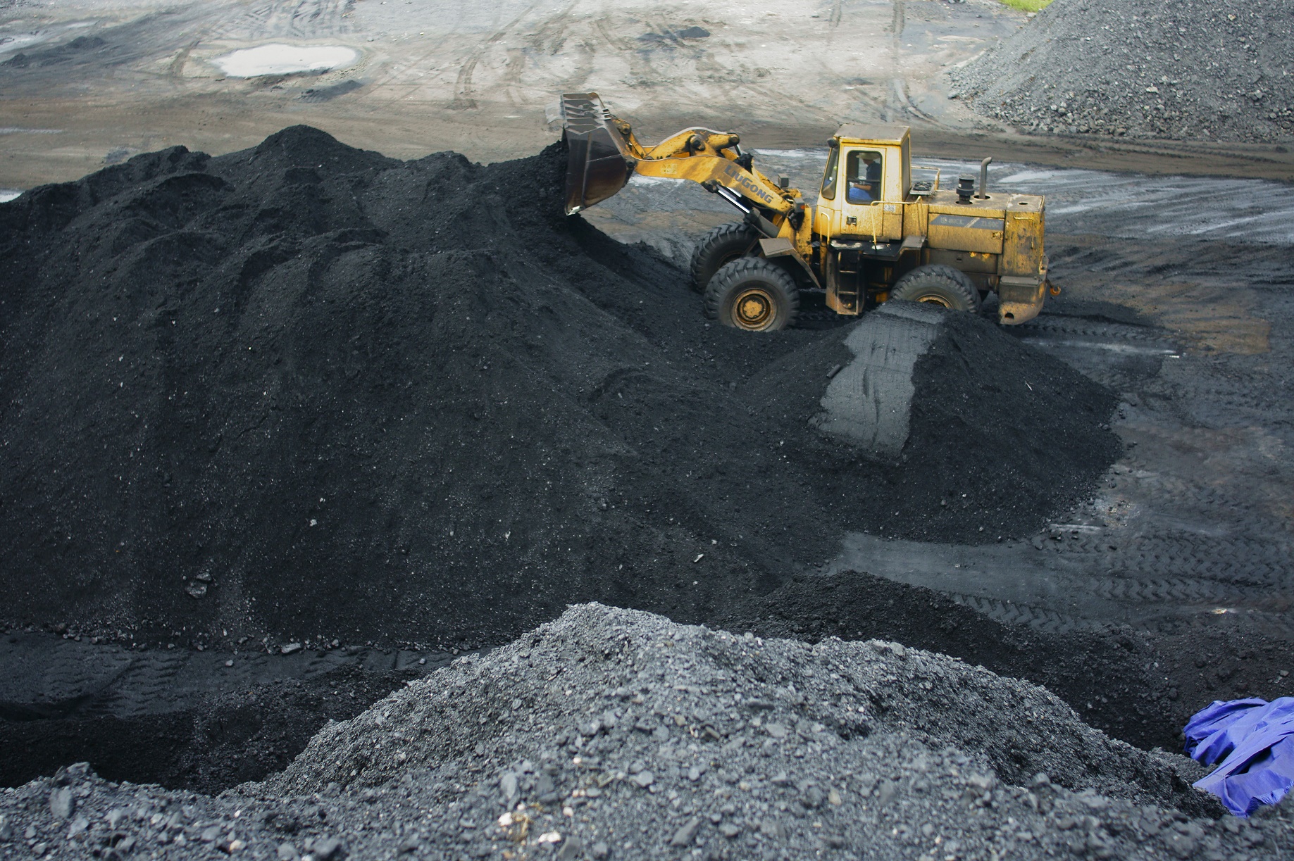 A produção massiva de carvão na China é um dos principais símbolos do impacto do homem sobre o planeta. Foto de Zhou jianping / Imaginechina