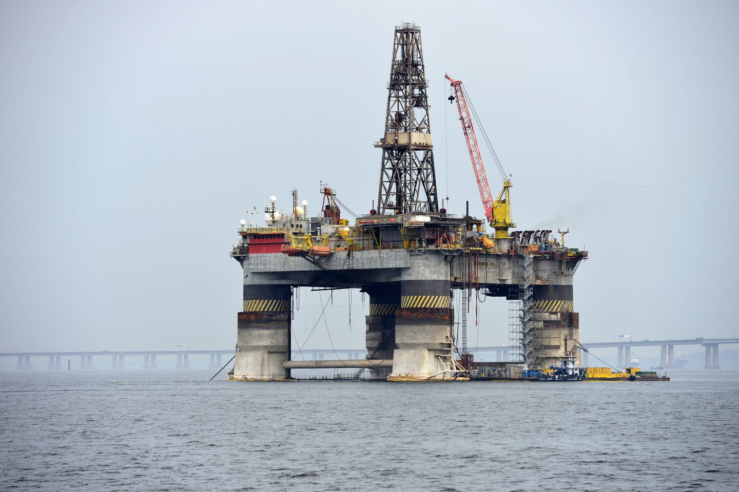Plataforma de petróleo no Rio de Janeiro