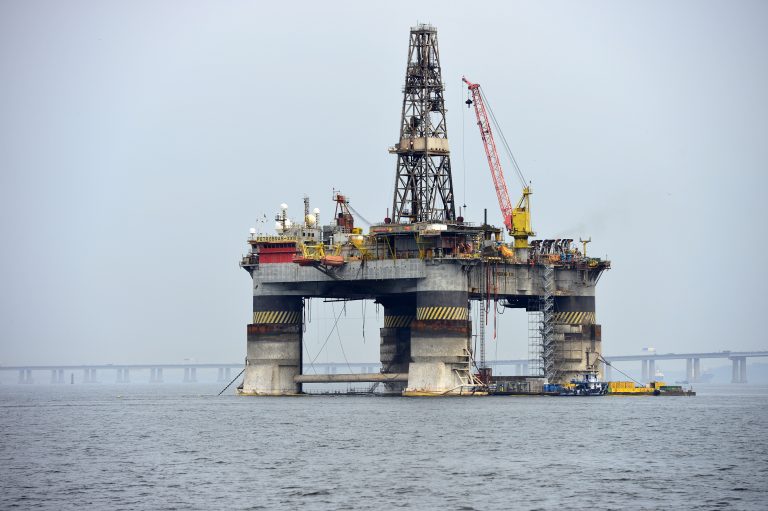 Plataforma de petróleo no Rio de Janeiro