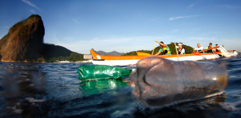 Poluição na Baía de Guanabara-Foto de Marcelo Piu
