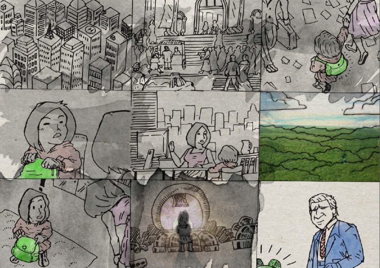 Bolsa verde. Foto de divulgação