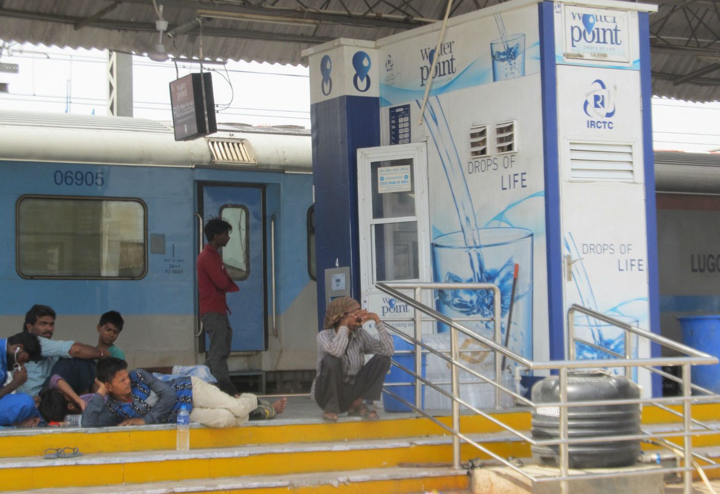 Caixa eletrônico de água-Foto de Florência Costa