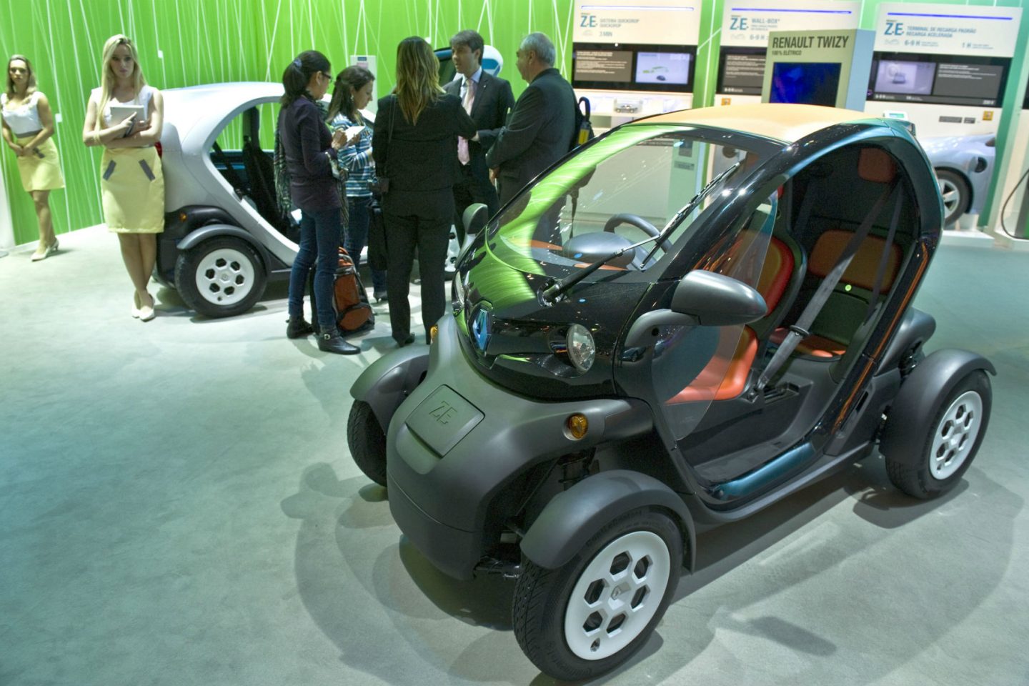 Carro eletrico. Foto de Nelson Almeida/ AFP