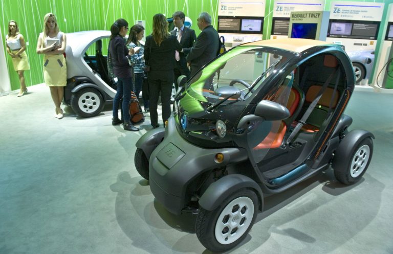 Carro eletrico. Foto de Nelson Almeida/ AFP