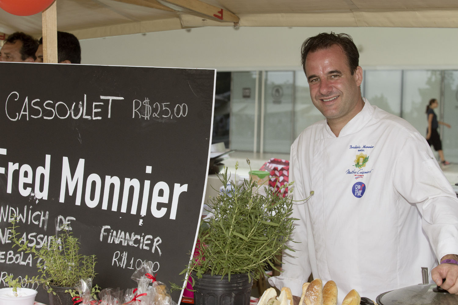 O chef Fred Mannier foi um dos participantes do 'O que vamos comer amanhã?' (Foto Renee Rocha)