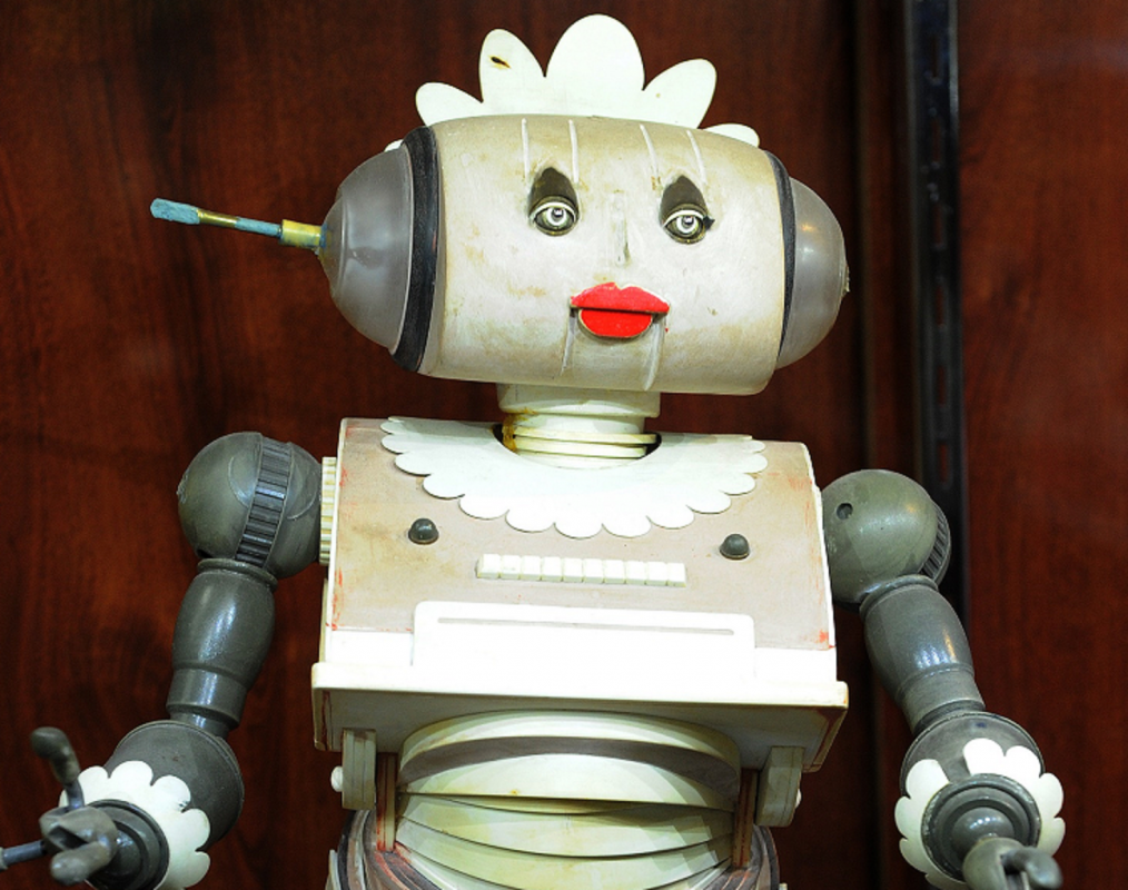 Rosie, a robô faxineira dos Jetsons, serviu de inspiração para o projeto Serenata de Amor. Foto de Mark Ralston
