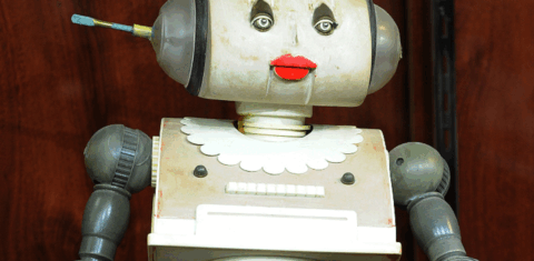 Rosie, a robô faxineira dos Jetsons, serviu de inspiração para o projeto Serenata de Amor. Foto de Mark Ralston