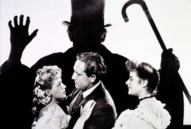 Dr Jekyll and Mr Hyde, 1941, dirigido por Victor Fleming. Com Spencer Tracy, Ingrid Bergman e Lana Turner. Foto de Divulgação