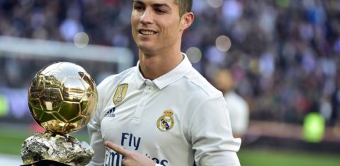 Dados da organização sem fins lucrativos Do Something.org apontam Cristiano Ronaldo como o primeiro colocado em doações em 2015. Foto de Gerard Julien/AFP
