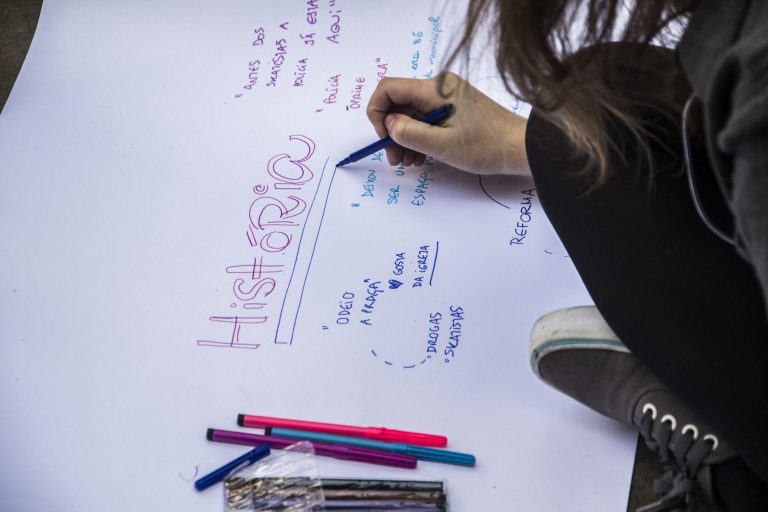 Transformadores elaboram políticas para suas cidades, em Sao Paulo, em 2016. Foto de Divulgacao