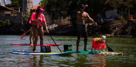 Stand up paddle ajuda mulheres a vencerem tabus e medos (Foto Marcio Menasce)