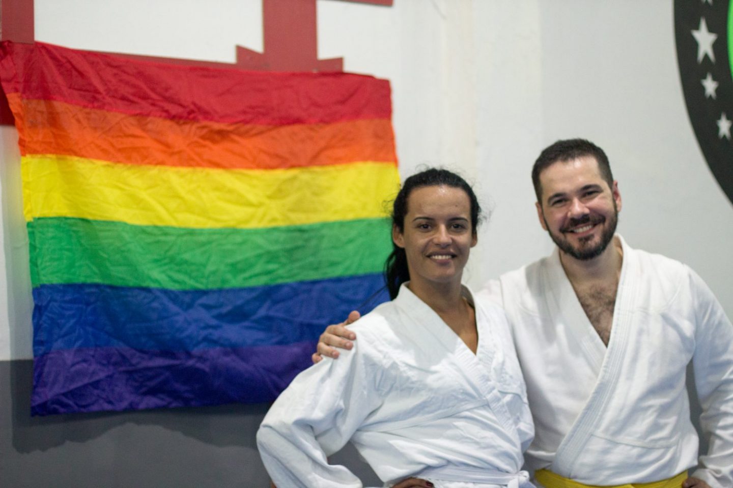 Lana e Halisson: luta contra o preconceito no Piranhas Team (Foto divulgação)