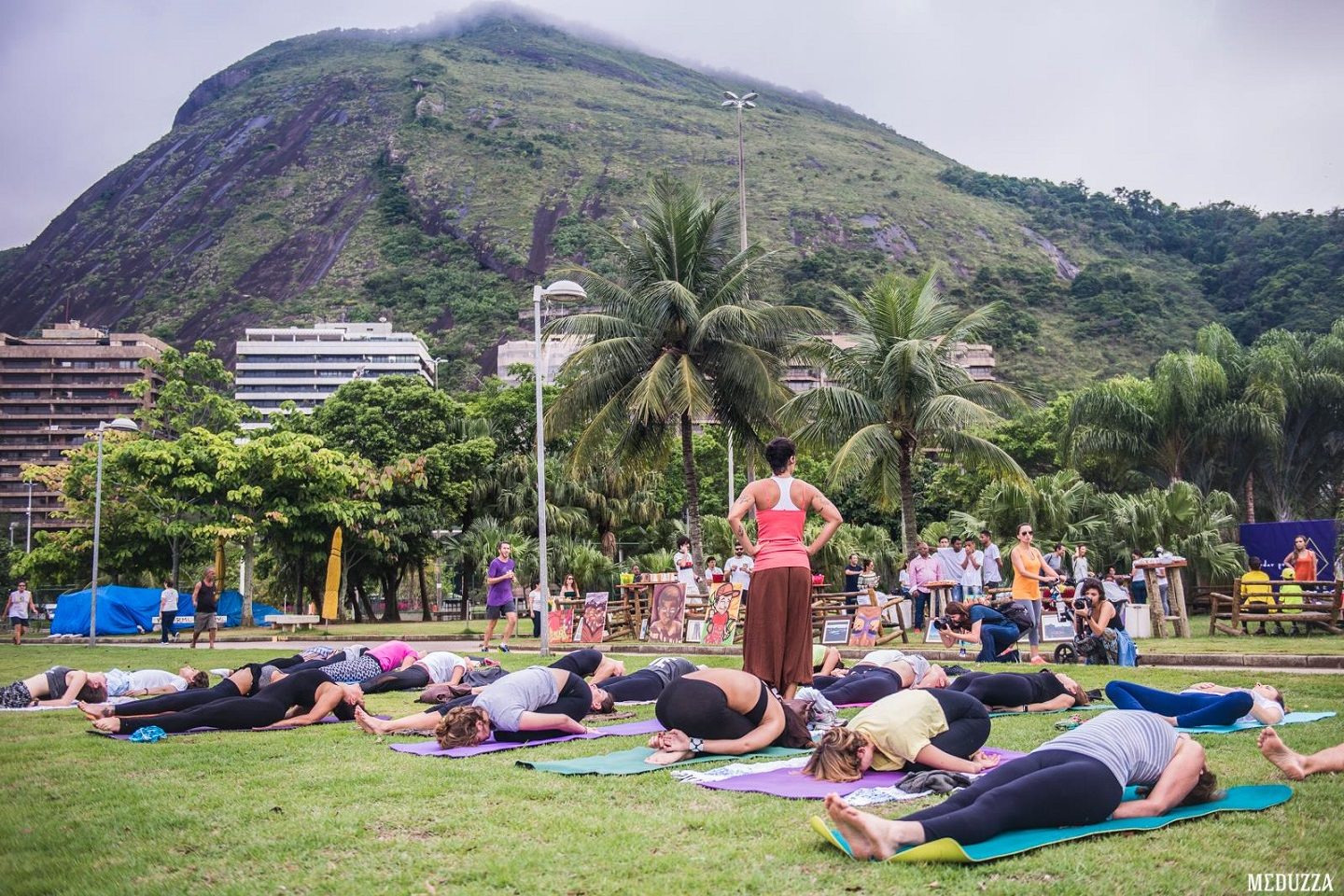 Ioga, música e dança estão entre as atividades que vão acontecer no Parque Lage. Foto Divulgação
