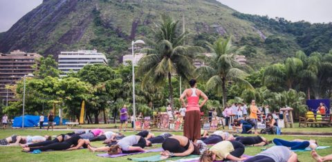 Ioga, música e dança estão entre as atividades que vão acontecer no Parque Lage. Foto Divulgação