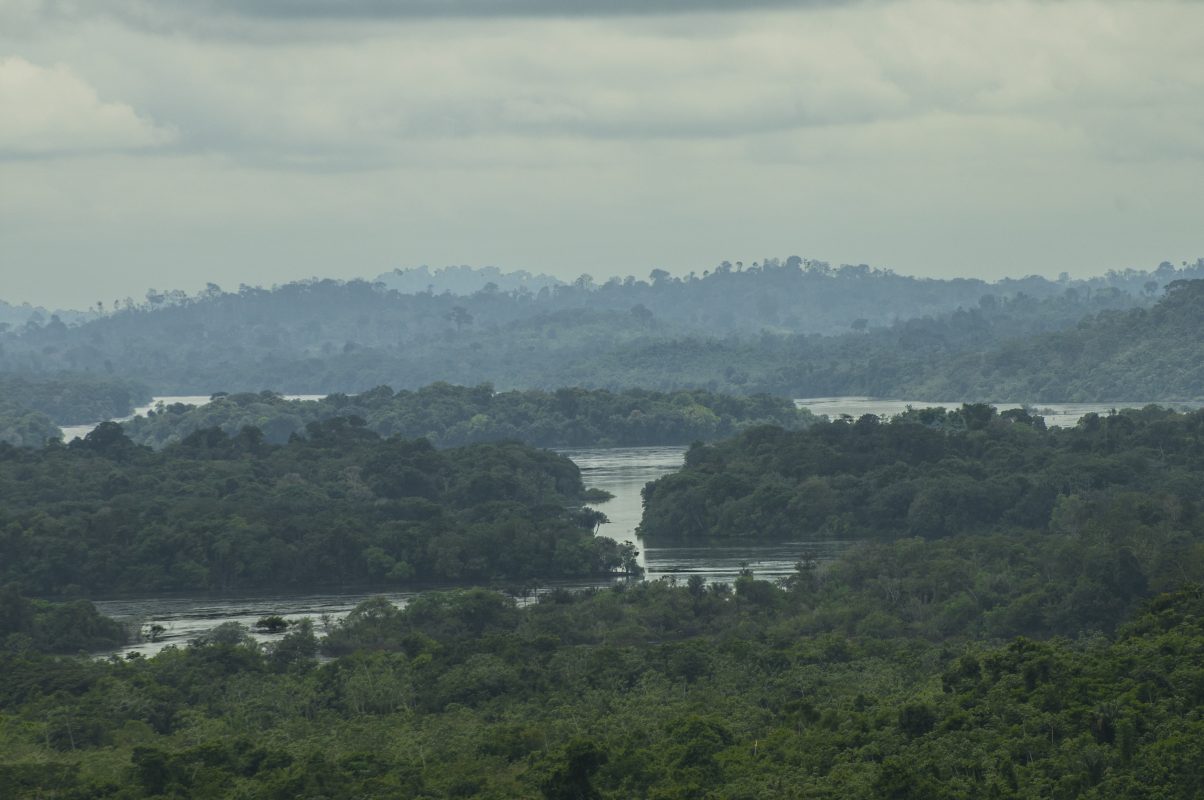 A área da mineradora Belo Sun, às margens do Rio Xingu - Foto André Teixeira