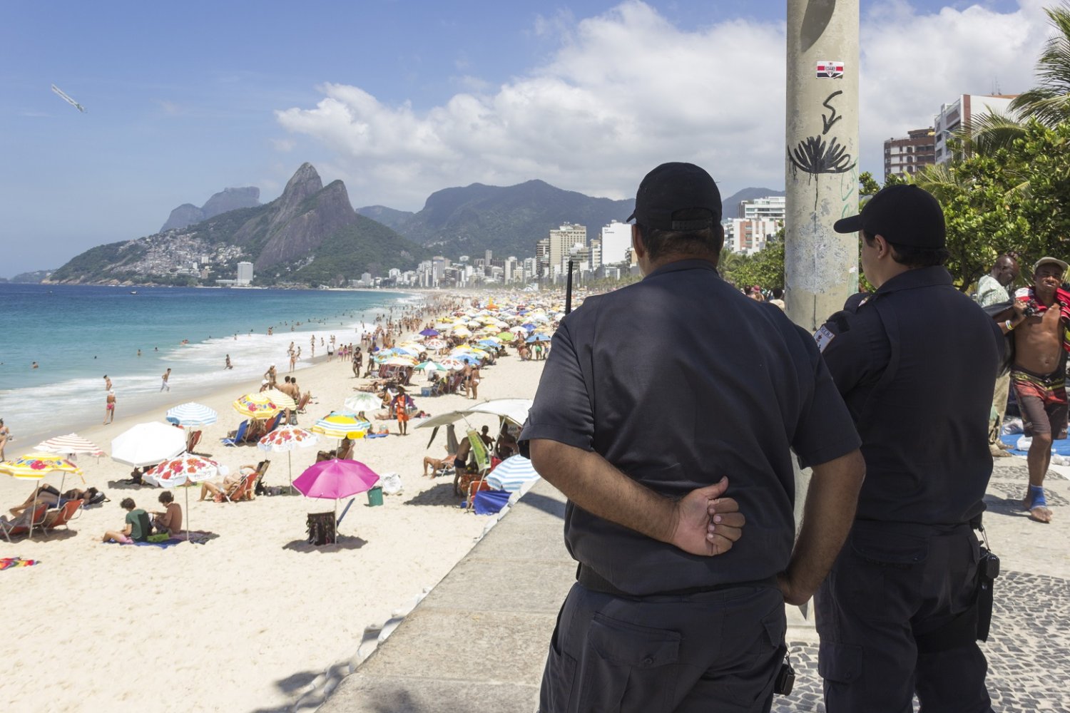 O policiamento na Orla na cidade é uma das prioridades do Plano Estratégico. Foto Luiz Souza (NurPhoto)