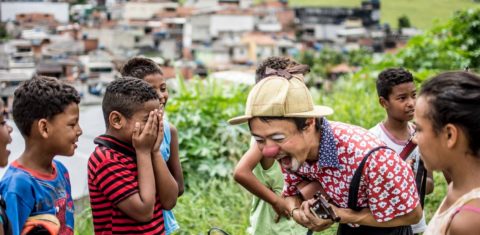 Os Palhaços Sem Fronteiras estão em 15 países do mundo e chegaram ao Brasil há apenas um ano. Foto Ricardo Avelar