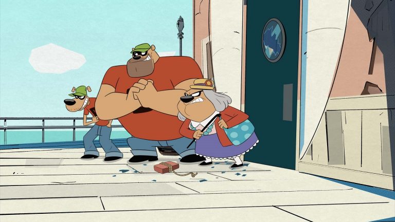 O disfarce criativo dos Irmãos Metralha. Imagem Disney XD