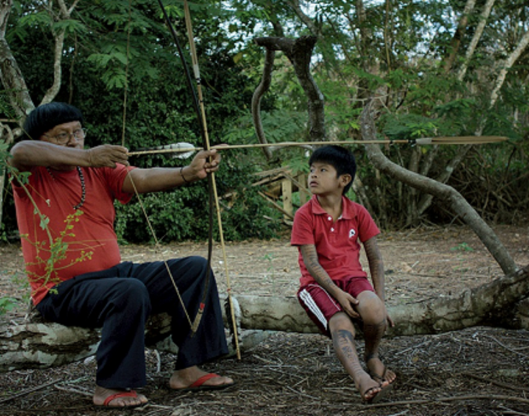 Perpera, o ex-pajé dos Paiter Suruí,, povo indígena de Rondônia que foi evangelizado no final do anos 60. Foto de divulgação