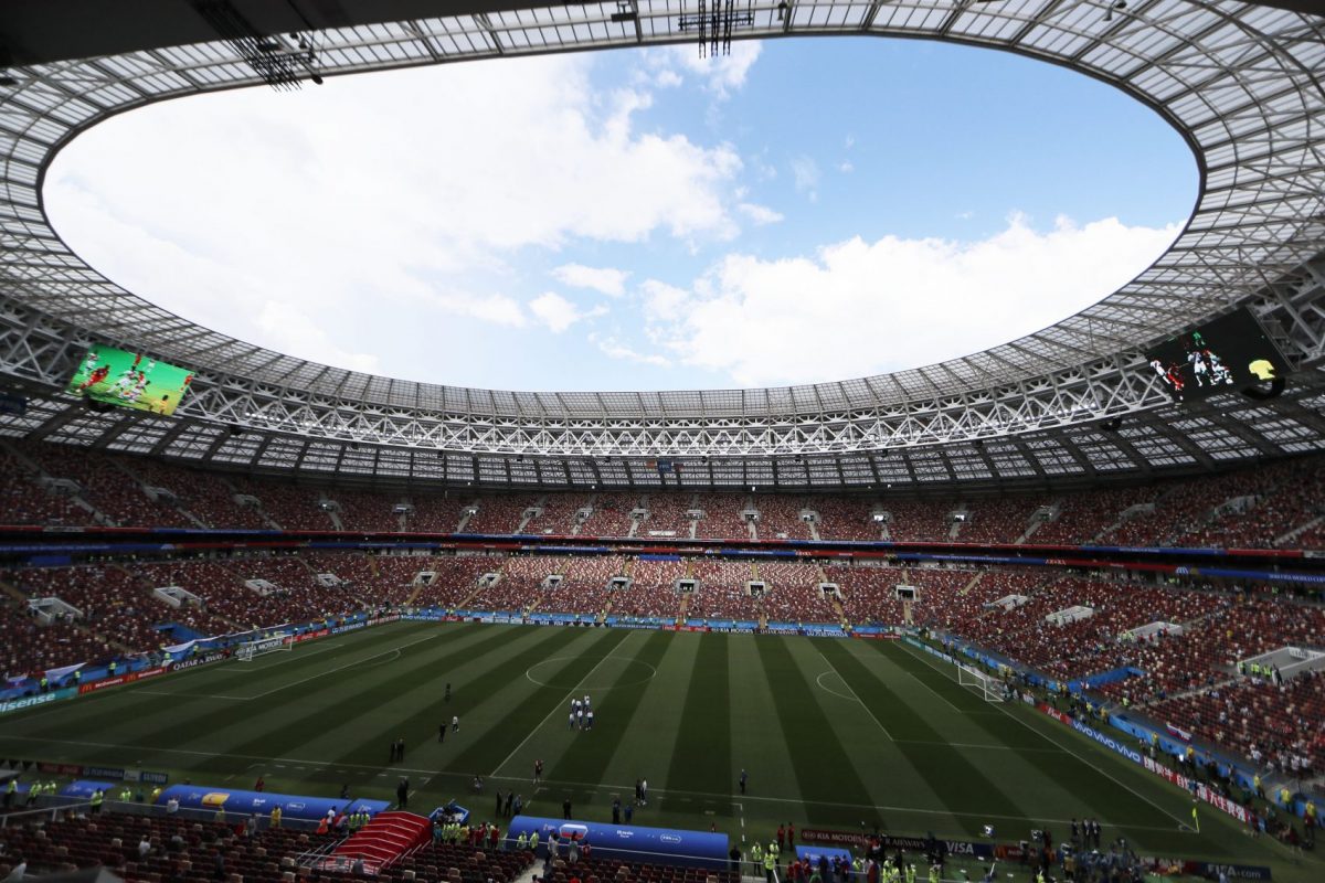 Estádio Luzhniki, em Moscou, um dos legados da Copa 2018 (Foto: Javier Garcia Martino/Mexsporto/AFP)