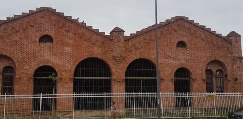Estação Marítima da Gamboa: (hoje Vila Olímpica (Foto Oscar Valporto)