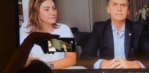 Numa campanha marcada pelo uso das redes sociais, o primeiro pronunciamento do presidente eleito foi feito através do Facebook. Foto Fábio Teixeira/Anadolu Agency