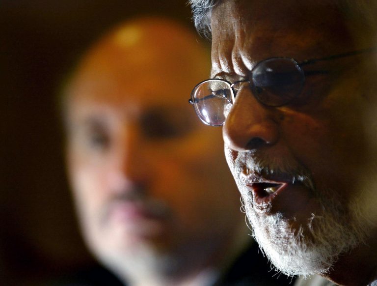 Arun Gandhi: "não sabemos tirar proveito positivo da raiva" / Foto: AFP PHOTO / MIGUEL RIOPA