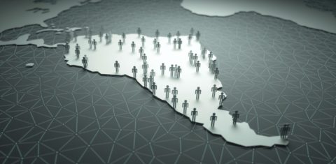 América do Sul: o Brasil se mantém como o líder do continente (Foto: Science Photo Library)