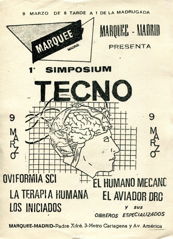 Flyer Simposium-Tecno-1981. Divulgação