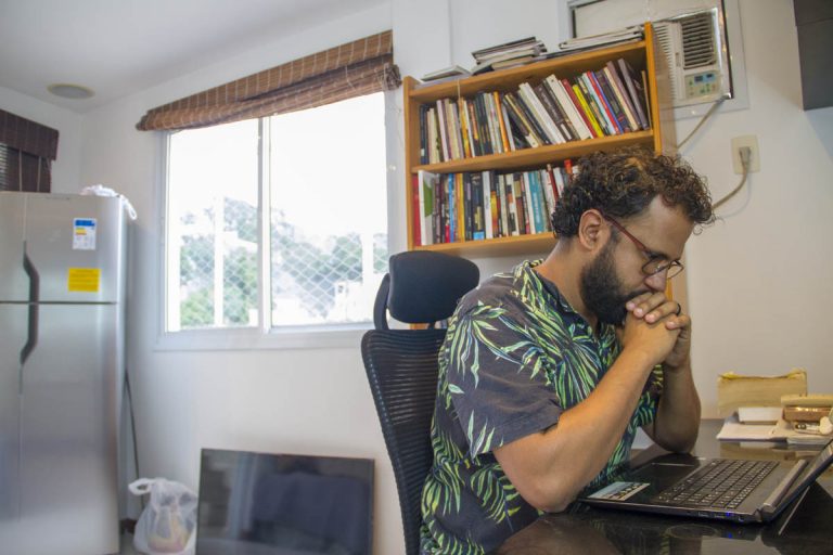 Pastor Henrique Vieira: cruzada progressista contra o conservadorismo neopentecostal. Foto de Paulo Marcos de Mendonça Lima
