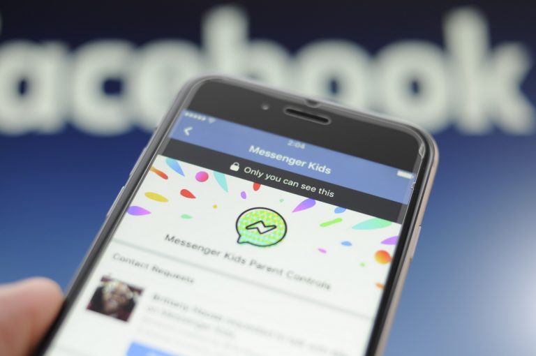 O aplicativo do Facebook Messenger para crianças. Foto Jaap Arriens/NurPhoto