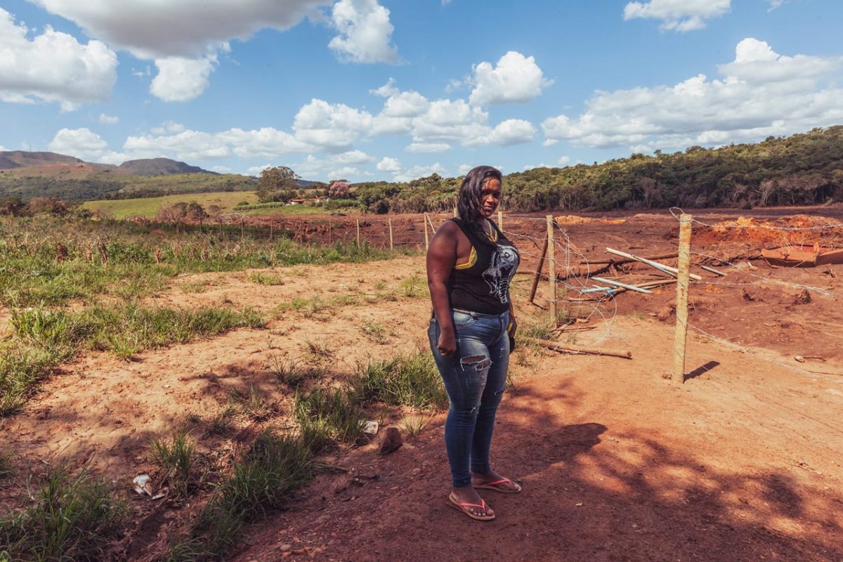 Soraya faz parte de uma das 10 famílias que trabalhavam na horta de Tunico, em Parque da Cachoeira, distrito de Brumadinho. (Foto: Andre Mantelli)