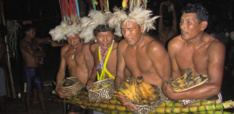 Povo Waimiri-Atroari. Foto do arquivo Waimiri-Atroari