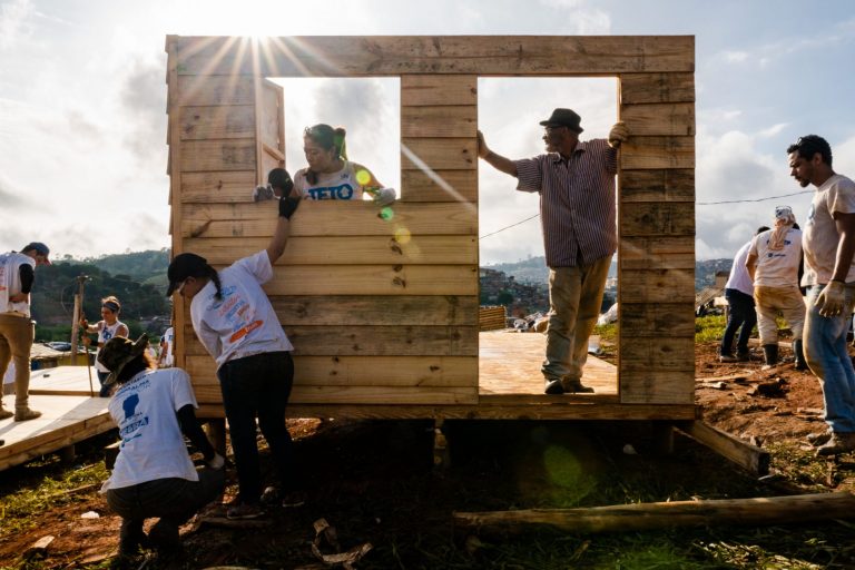 ONG TETO. Foto de divulgação