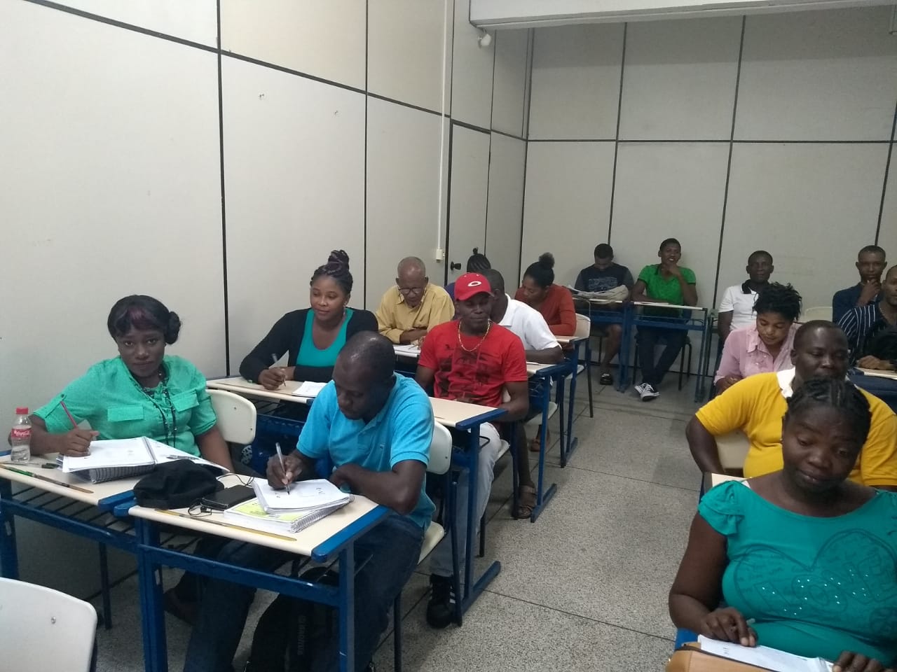 Sala de aula do projeto do IFSC: cerca de 70% dos alunos do curso conseguem emprego e tem a possibilidade de continuar a estudar (Foto: Divulgação/IFSC)