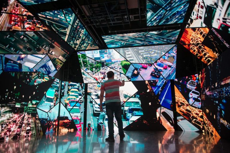 Módulo {Trans}Formação da Exposição O Dia Seguinte: experiência sensorial e visual para mostrar impactos da crise climática (Foto: Anette Alencar)