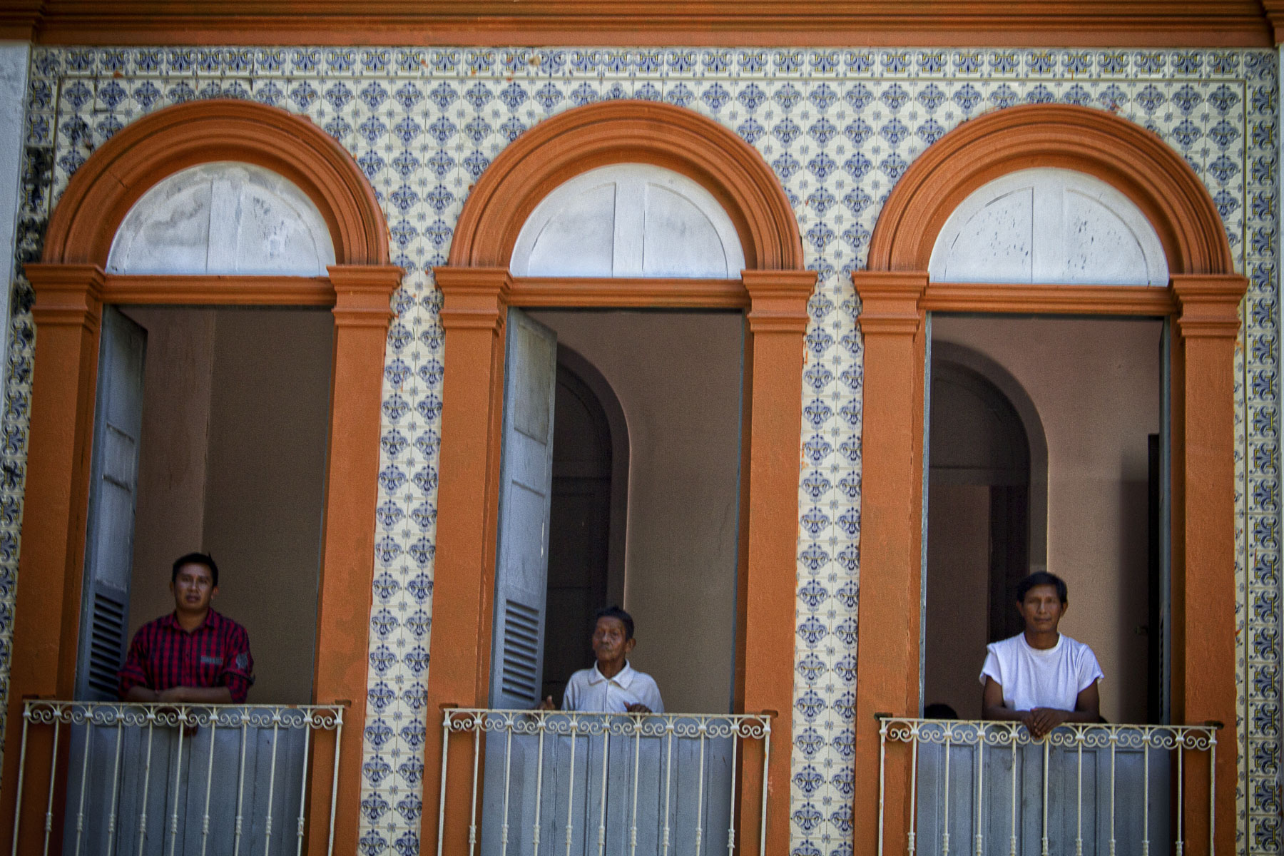 Centro de Medicina Indígena funciona em um casarão centenário no Marco Zero de Manaus: maioria de pacientes não indígena (Foto: Alberto César Araújo/Amazônia Real)