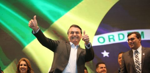 Bolsonaro: "Se os ambientalistas vão me criticar, é sinal de que estou no caminho certo". Foto Gilson Mello